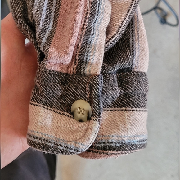 Vintage Shah Safari Flannel Shacket - Picture 6 of 8